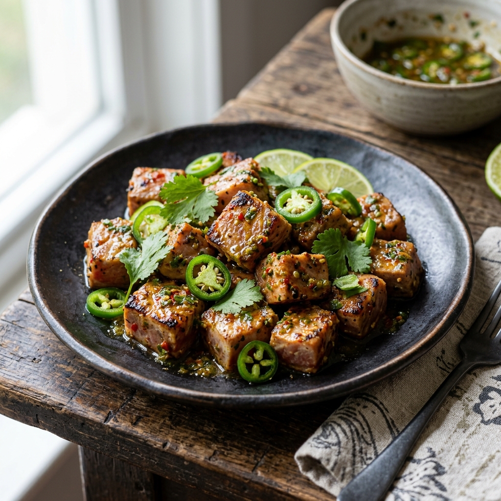 Kochchi Tuna Cubes 🌶️ 🐟