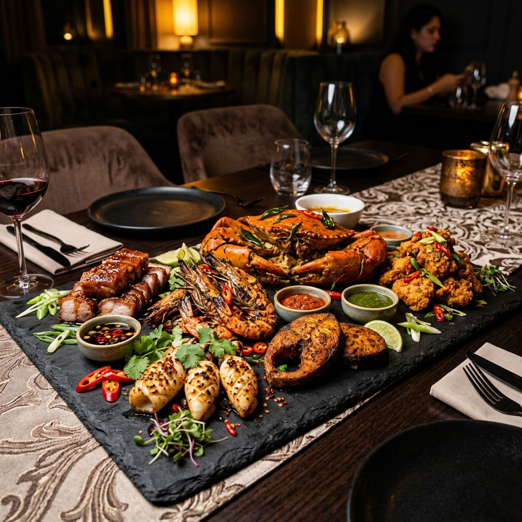 Fingerprint Grand Mixed Grill — LKR 9,500 👑 ⭐ 🐖 🐟